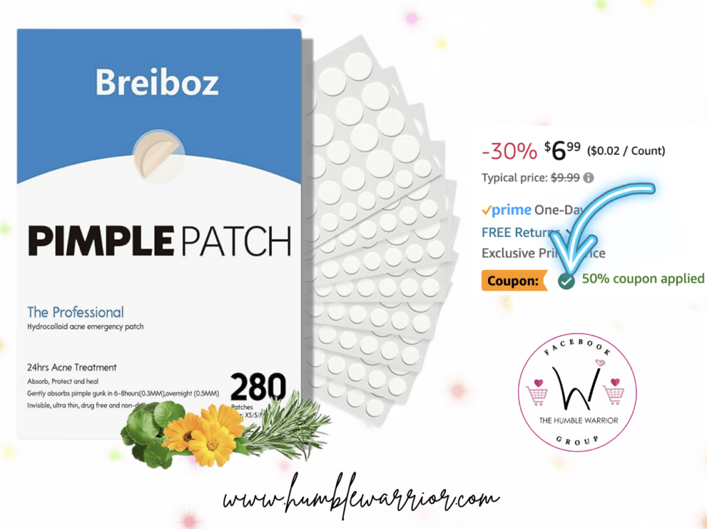 Breiboz Day and Night Acne Pimple Patches!